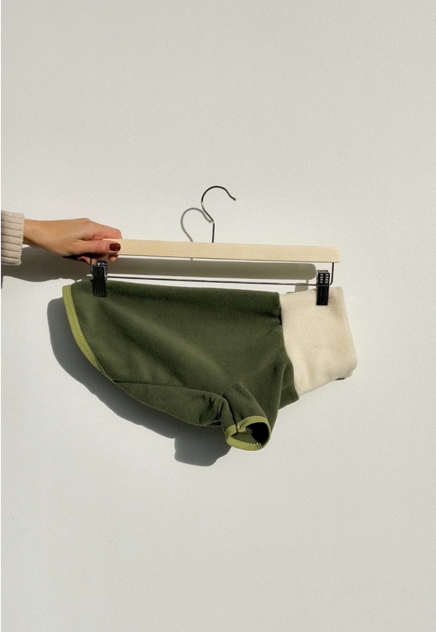 Raglan Fleece Jumper | Solid